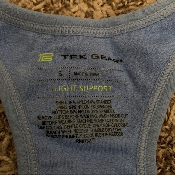 Two different blue sports bras - Picture 3 of 5